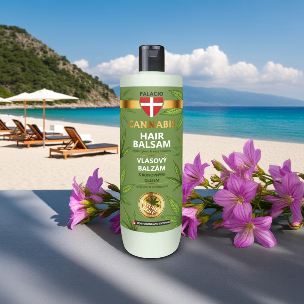 Cannabis Bálsamo Capilar con Aceite de Semillas de Cáñamo (Palacio Hair Balm)
