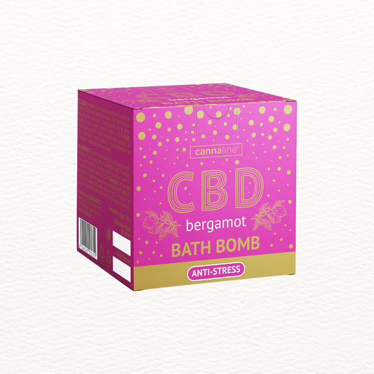 Cannaline Bomba de Baño Anti-Stress Bergamot con 100mg CBD