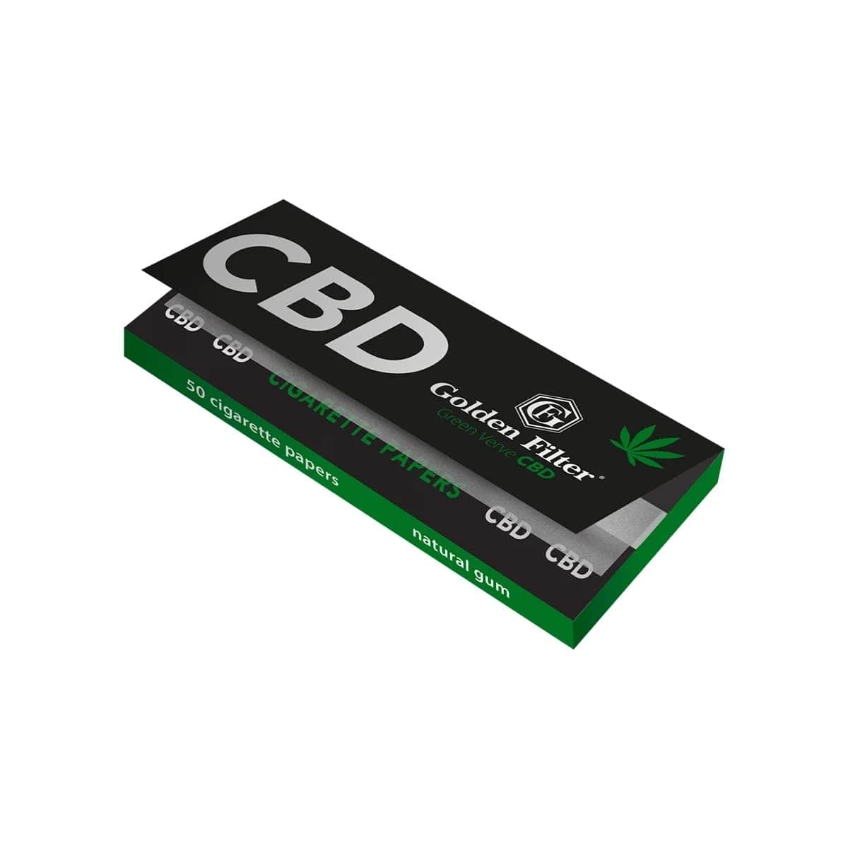 papel con cbd goldem filter green verve