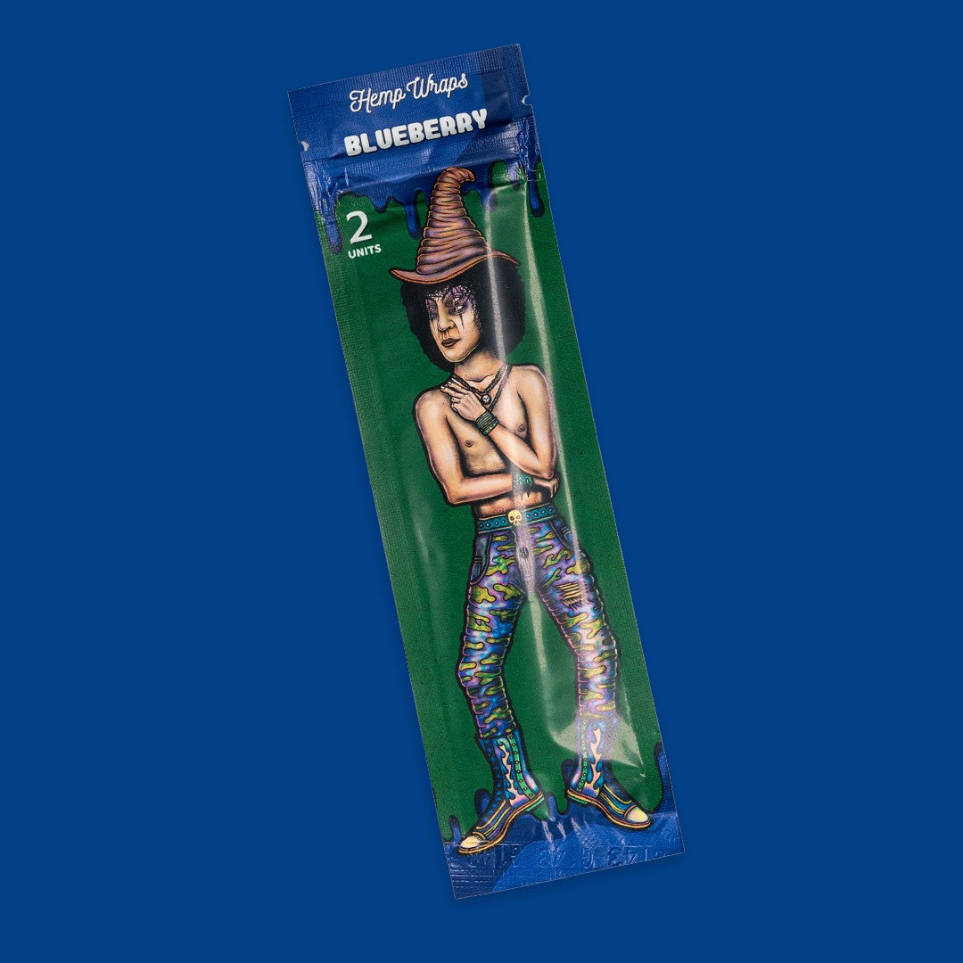 Papel HEMP WRAP BLUEBERRY