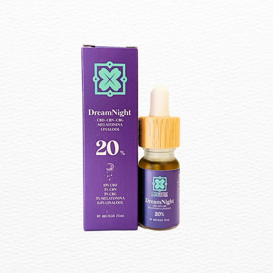 DreamNight 20% Aceite Full Spectrum LeCBDboutique Sueño