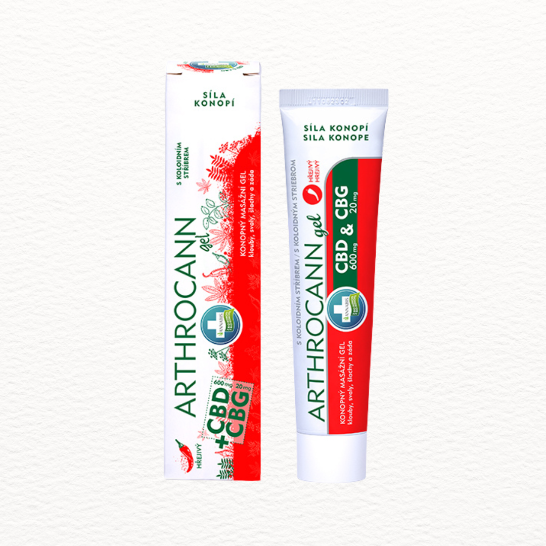 Annabis Arthrocann / Activecann gel de cáñamo calentador con CBD y CBG, 75 ml