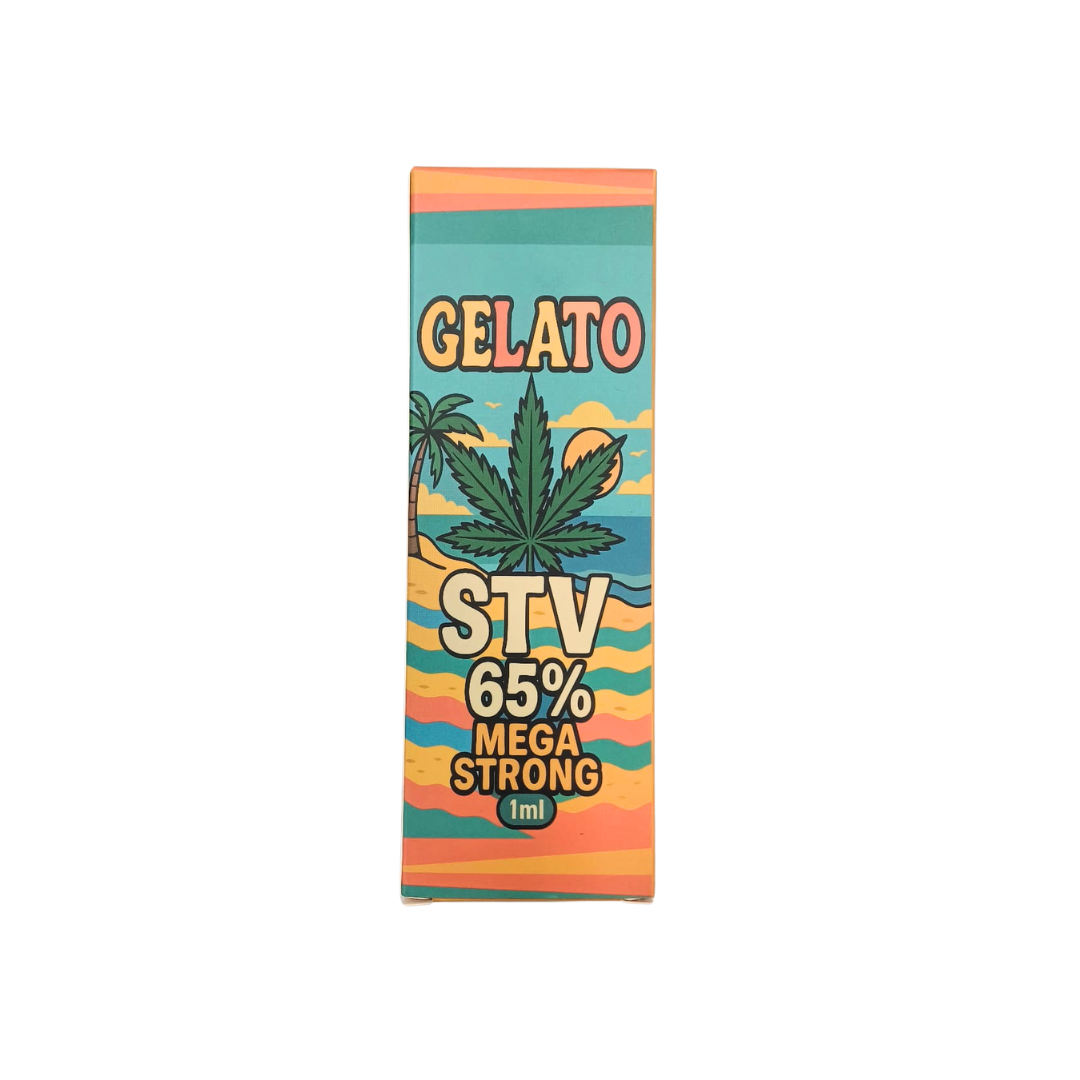 Vaper Sativanol 65% Gelato /Zkittlez/ Sour apple / Cookies /Banana