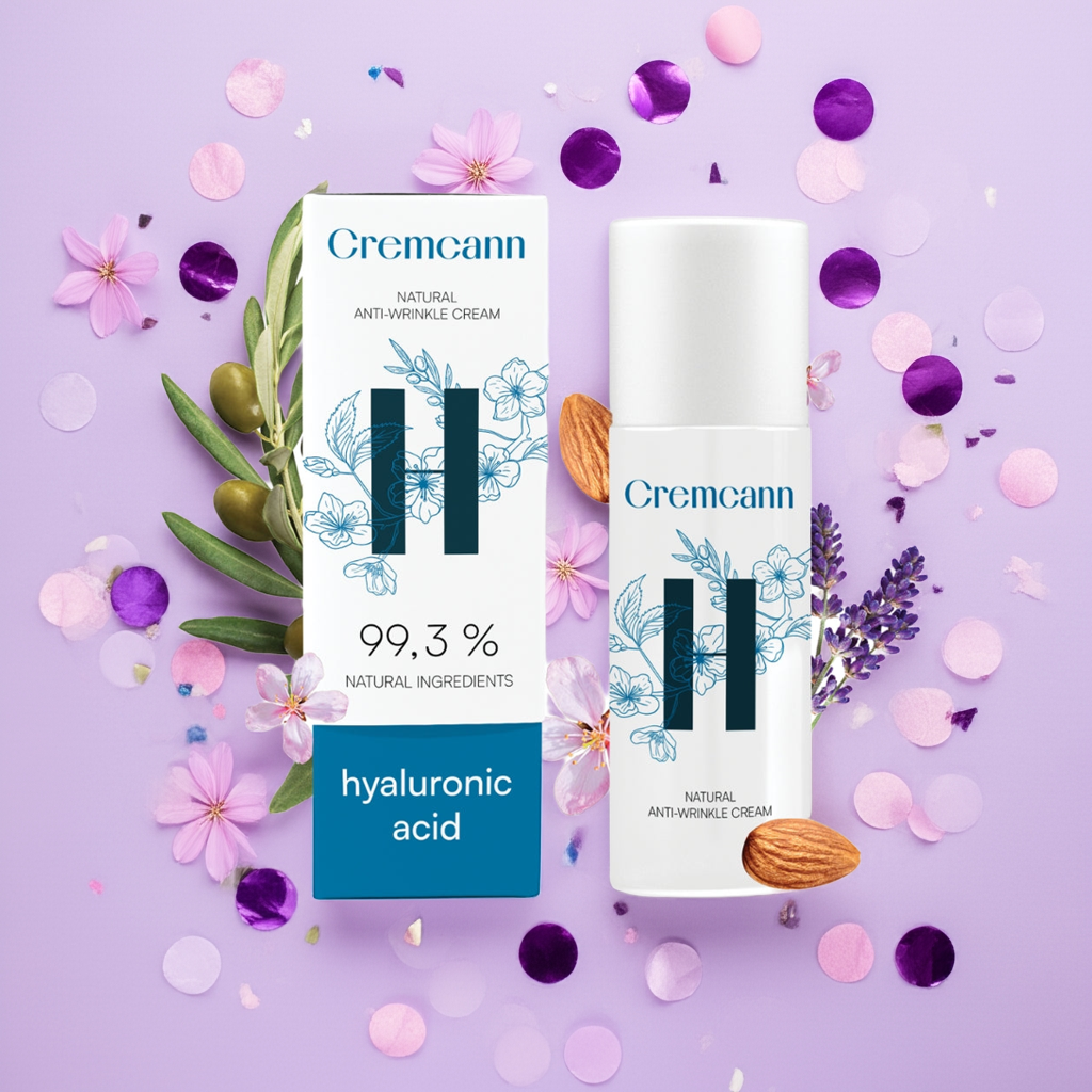 Cremcann Hyaluron · Crema hidratante natural rellenadora 50ml ¡NUEVA!