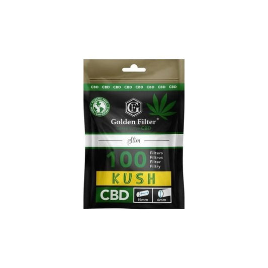 filtros con cbd Golden filter green verve CBD