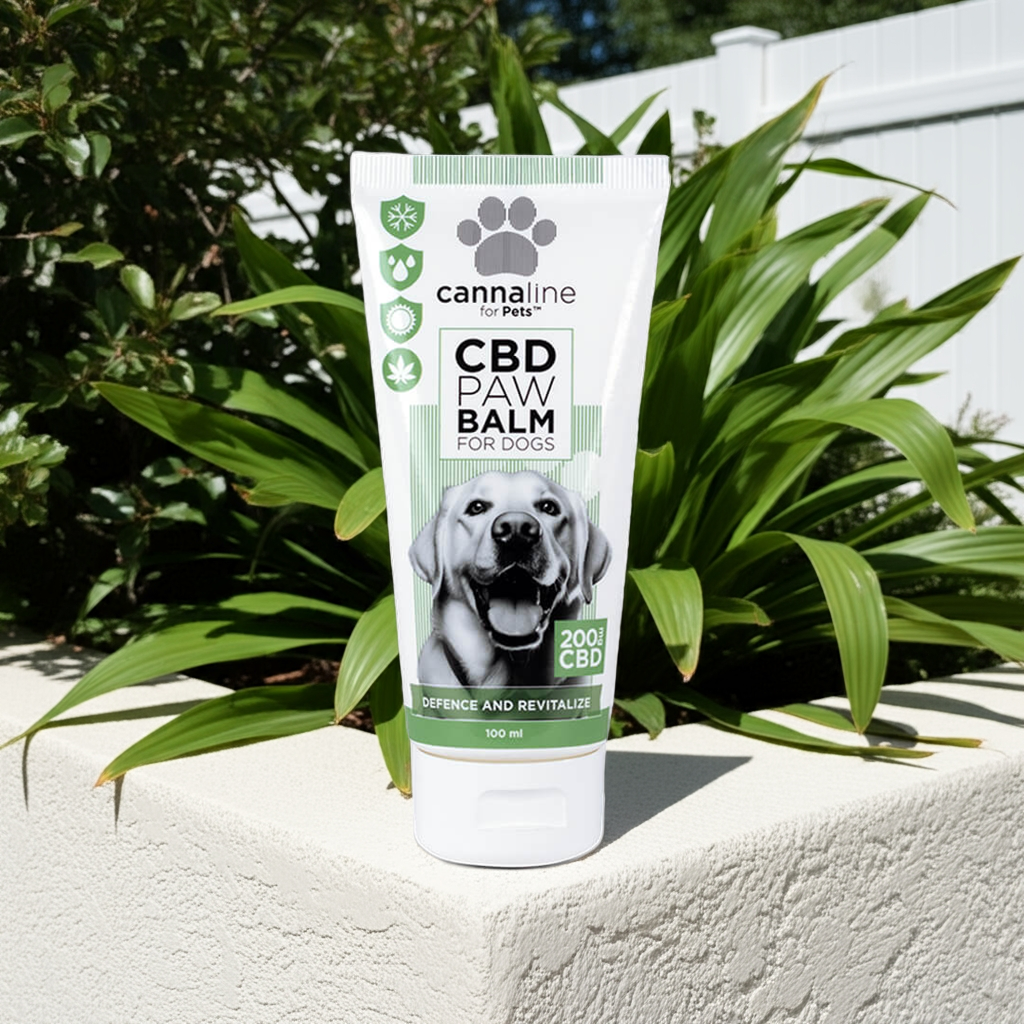 Cannaline for Pets Bálsamo de CBD para la Pata del Perro 200mg CBD (100ml)