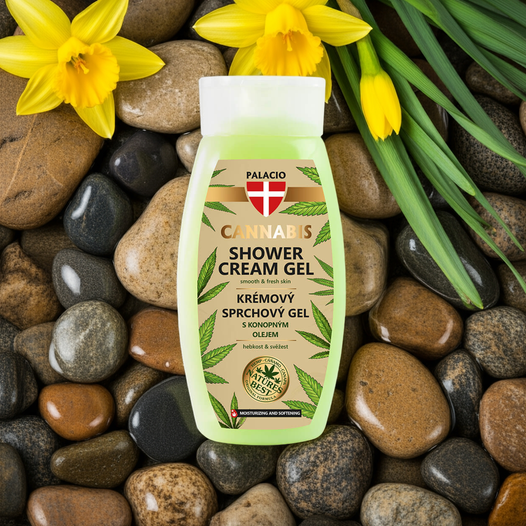 Palacio Gel Crema de Ducha con Aceite de Cannabis (250ml)