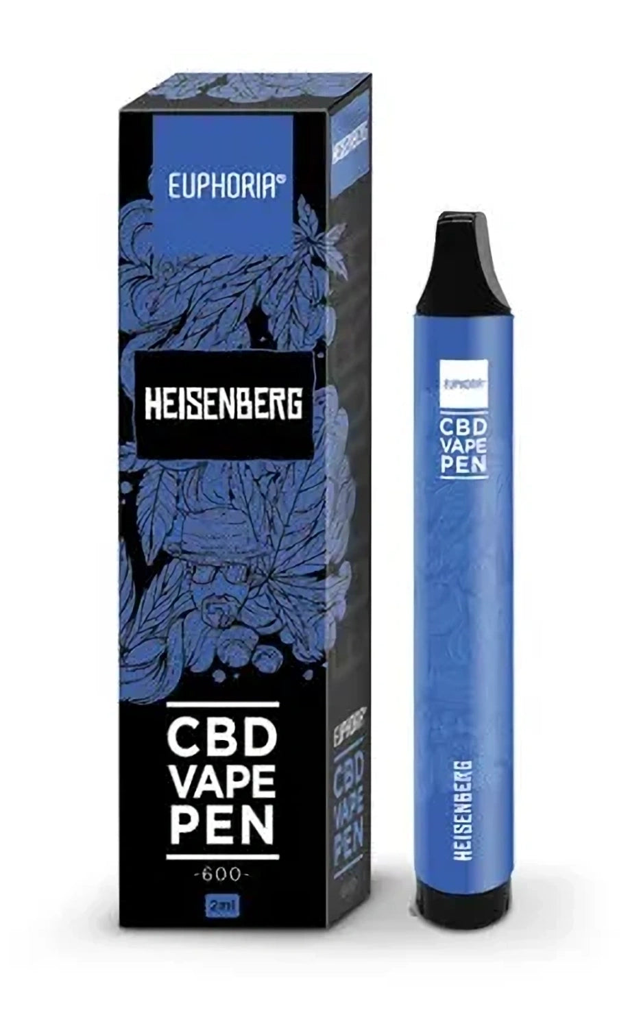 Euphoria CBD Vape Desechable 2 ml Heisenberg / Watermelon / Cactus Lemon