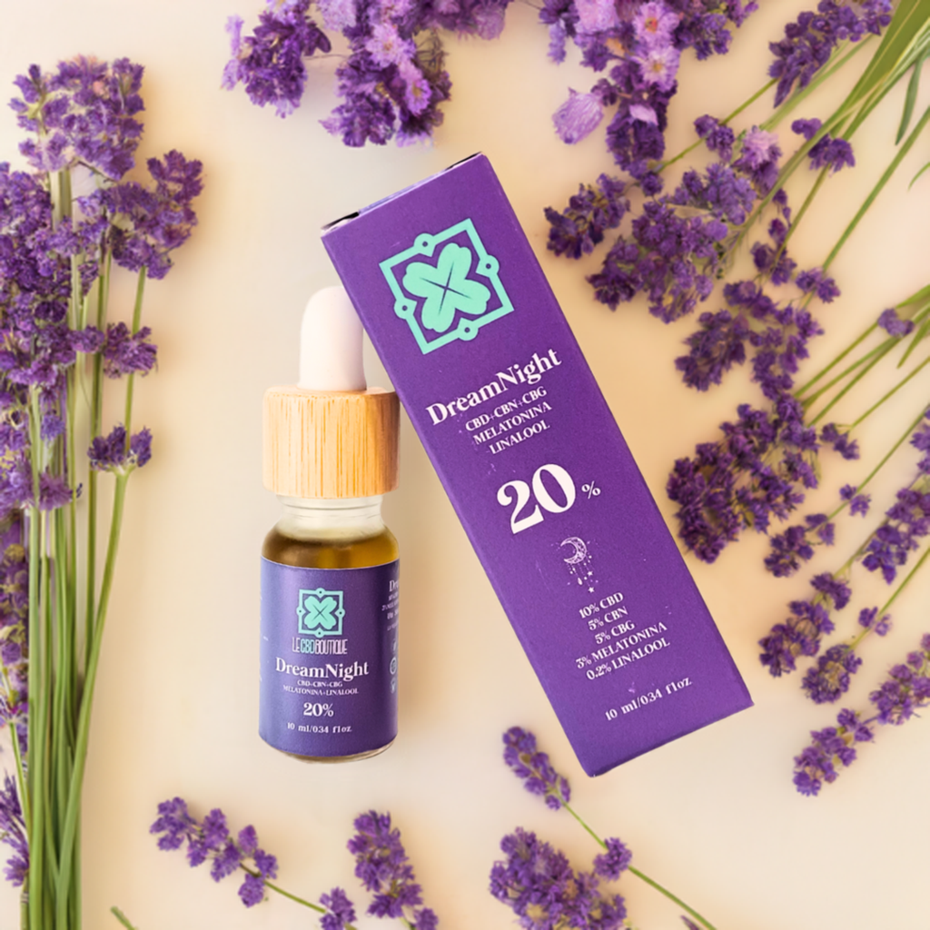 DreamNight 20% Aceite Full Spectrum LeCBDboutique Sueño