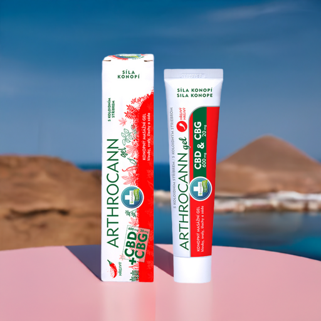 Annabis Arthrocann / Activecann gel de cáñamo calentador con CBD y CBG, 75 ml