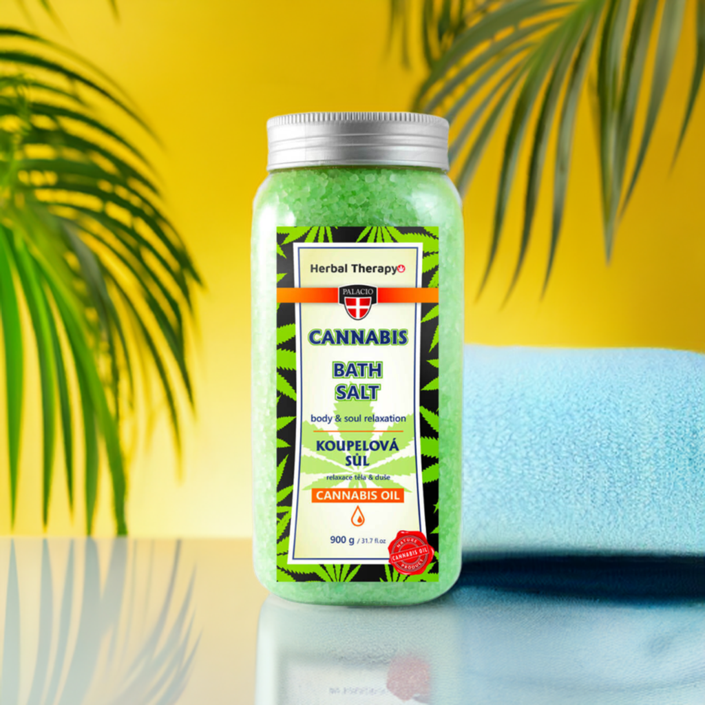 Palacio cannabis sal de baño (900g)