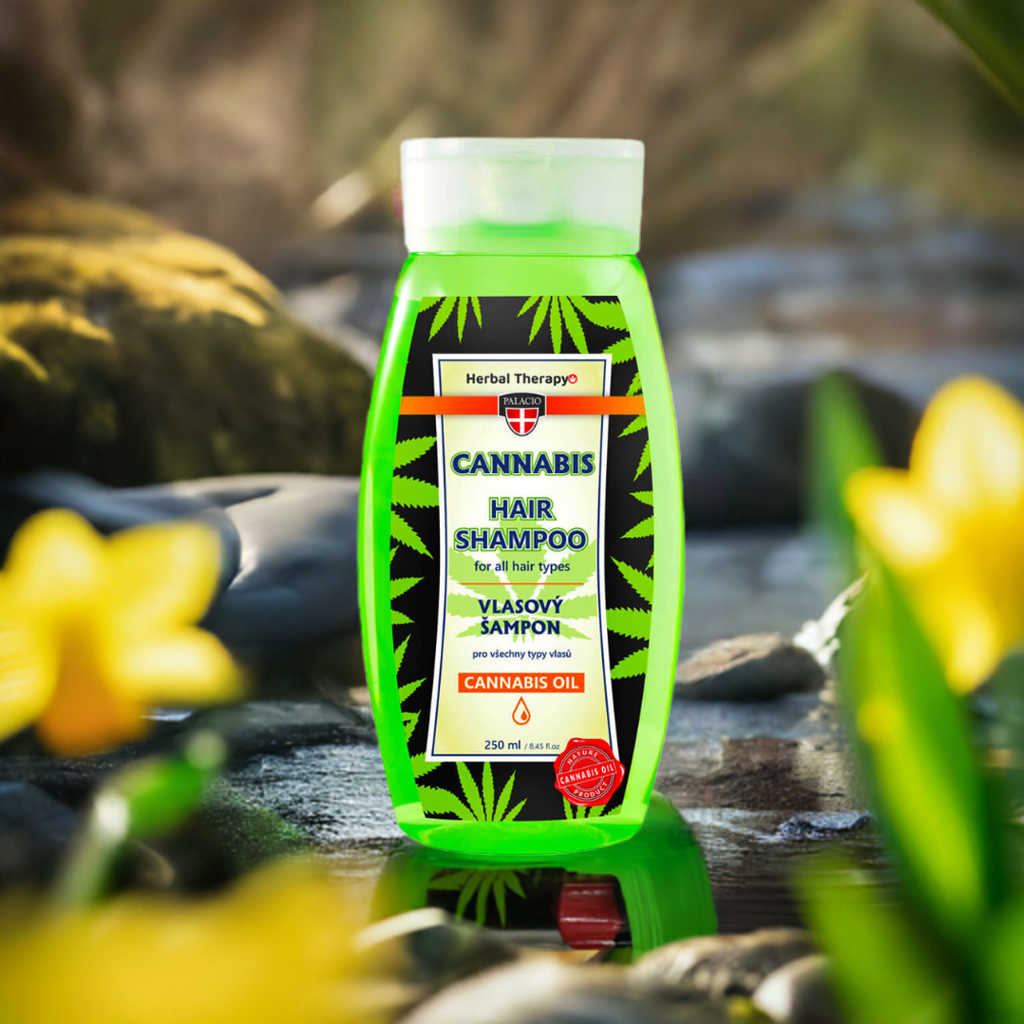 Cannabis Champú con Aceite de Cannabis (250ml) Hair Shampoo Palacio